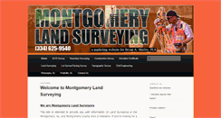 Desktop Screenshot of montgomerylandsurveying.com